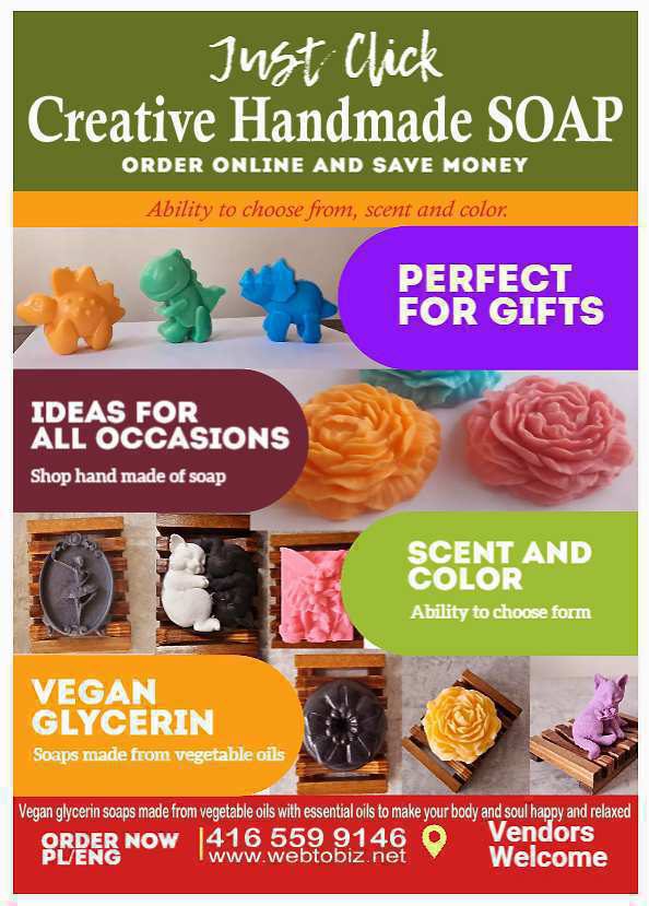 Vegan Glycerin Soaps